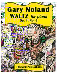 Waltz for Piano, Op. 1, No. 6 piano sheet music cover Thumbnail